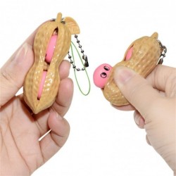 llaveroSqueeze bean - anti-stress fidget toy - with keychain