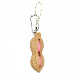 llaveroSqueeze bean - anti-stress fidget toy - with keychain