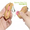llaveroSqueeze bean - anti-stress fidget toy - with keychain