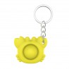Hilandero inquietoCrab shape fidget - anti-stress toy - with keychain - push bubble Pop It