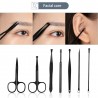 PiesProfessional manicure / pedicure set - nail clippers / scissors / tweezers