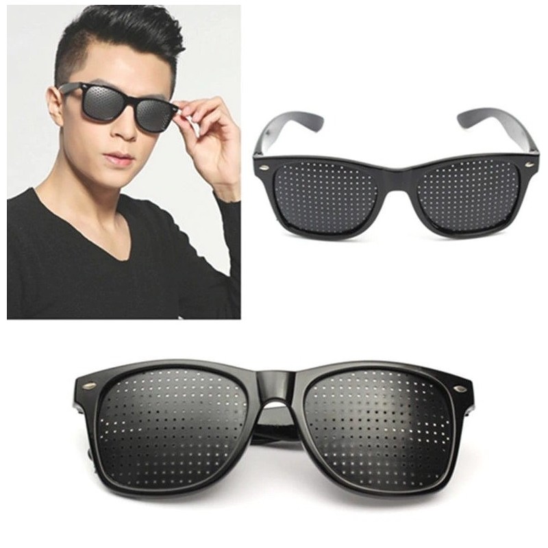 Anti-myopia - pinhole glasses - sunglasses - natural vision healing - UV 400Sunglasses Anti-myopia - pinhole glasses - sunglasses - natural vision healing - UV 400Sunglasses