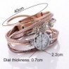PulseraVintage multilayer bracelet - with a round watch / crystals