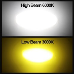 H4CSP - 10000Lm - LED motorcycle bulb - headlight - Hi-Lo - H4 / BA20D