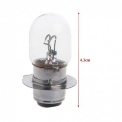 Luces halógenasMotorcycle light bulb - white - T19 P15D-25-1 - DC 12V - 35W - halogen - double filament