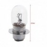 Luces halógenasMotorcycle light bulb - white - T19 P15D-25-1 - DC 12V - 35W - halogen - double filament