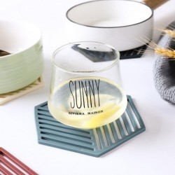 Silicone coaster - heat-insulation mat - for tablewareCutlery