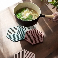 Silicone coaster - heat-insulation mat - for tablewareCutlery