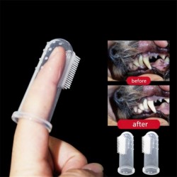 CuidadoSoft finger toothbrush - for dogs / cats teeth cleaning