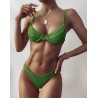 Baño y ropaSexy ribbed bikini set - Brazilian style - with push up