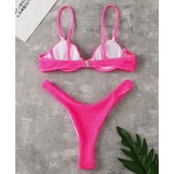 Baño y ropaSexy ribbed bikini set - Brazilian style - with push up