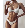 Baño y ropaSexy ribbed bikini set - Brazilian style - with push up