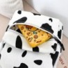 MochilasMini canvas backpack - with zipper - cow milk print