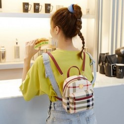 MochilasSmall plaid backpack - shoulder bag