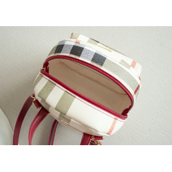 MochilasSmall plaid backpack - shoulder bag