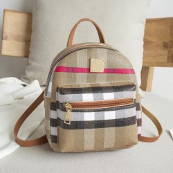MochilasSmall plaid backpack - shoulder bag