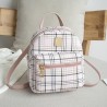 MochilasSmall plaid backpack - shoulder bag