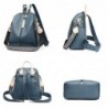 MochilasMultifunctional backpack - leather shoulder bag - with zippers