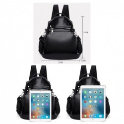 MochilasNew Solid Color Women Multifunction Backpack Designer Simple College Style School Bag for Teenage Girls 2020 Travel S...