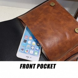 MochilasWomen Anti Theft Backpacks Students Brown School Bags for Teenage Girls Waterproof Vintage Laptop Leather Big Travel ...