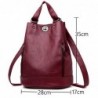 Fashionable leather backpack - multifunction vintage shoulder bag - large capacityBackpacks