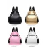 MochilasNew Solid Color Women Multifunction Backpack Designer Simple College Style School Bag for Teenage Girls 2020 Travel S...