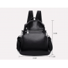 MochilasNew Solid Color Women Multifunction Backpack Designer Simple College Style School Bag for Teenage Girls 2020 Travel S...