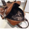 Vintage leather backpack - with anti theft zippers / buckles - waterproofBackpacks