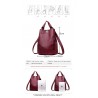 Fashionable leather backpack - multifunction vintage shoulder bag - large capacityBackpacks