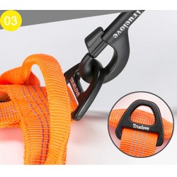Collares & CorreasDog harness - reflective nylon - adjustable