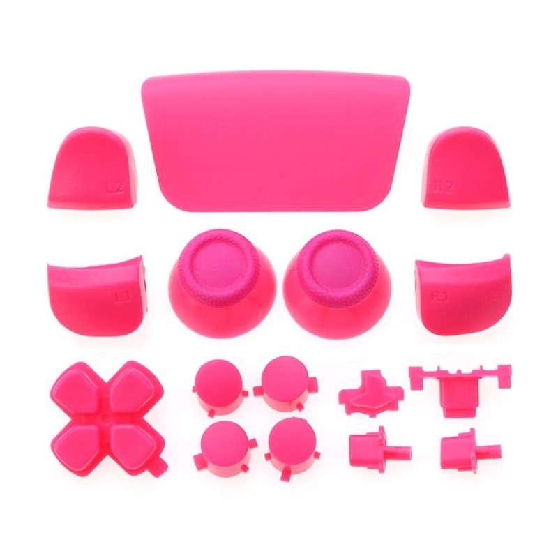 AccesoriosPS5 Controller L1 R1 L2 R2 Buttons Kit D-pad Button Thumbstick Cap Replacement For PlayStation 5 PS5 Gamepad