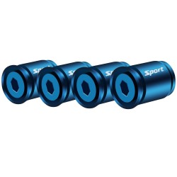 Partes de ruedaSport - car tire valves - anti-theft caps - zinc alloy - 4 pieces