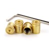 Partes de ruedaSport - car tire valves - anti-theft caps - zinc alloy - 4 pieces
