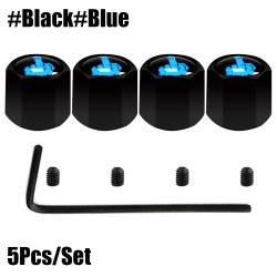 Partes de ruedaCar tire valves - anti-theft caps - with wrench - zinc alloy - middle finger style