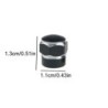 Partes de ruedaUniversal car wheel valves - aluminum caps - hexagonal - 4 pieces