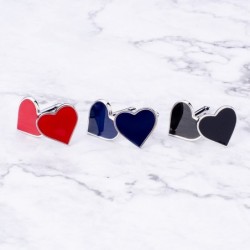 GemelosClassic heart shaped cufflinks