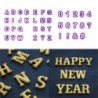 Plastic cake mold - cookie cutter - alphabet letters / numbers - 40 piecesBakeware