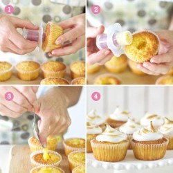 Cupcake / muffin corer - plastic plungerBakeware