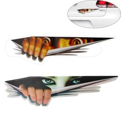 PegatinasCar sticker - 3D peeking eyes