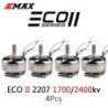 MotorUpgraded Emax ECO II Series - 1700KV / 2400KV - 3-6S - brushless motor - 4mm bearing shaft - for RC Drone Quadcopter FPV