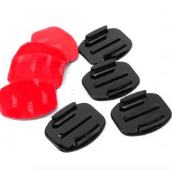 Flat / curved adhesive mount stickers - for GoPro - 8 piecesAccessories