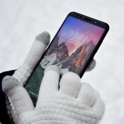GuantesWarm thick winter gloves - touch screen function - cashmere