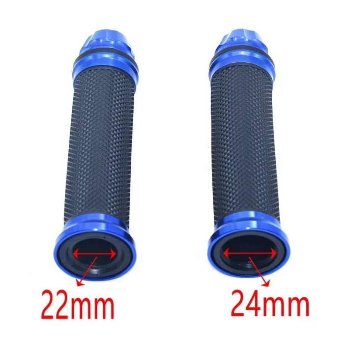 Hand Grips & EndMotorcycle handlebar grips - rubber covers - 22mm / 24mm