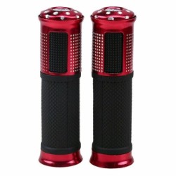 Hand Grips & EndUniversal motorcycle handlebar grips - for Suzuki / Kawasaki - 22mm