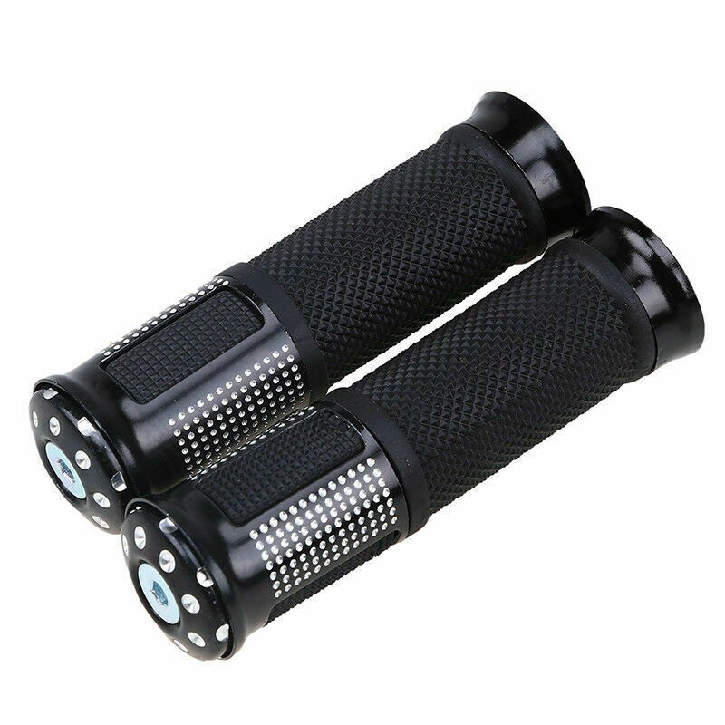 Hand Grips & EndUniversal motorcycle handlebar grips - for Suzuki / Kawasaki - 22mm