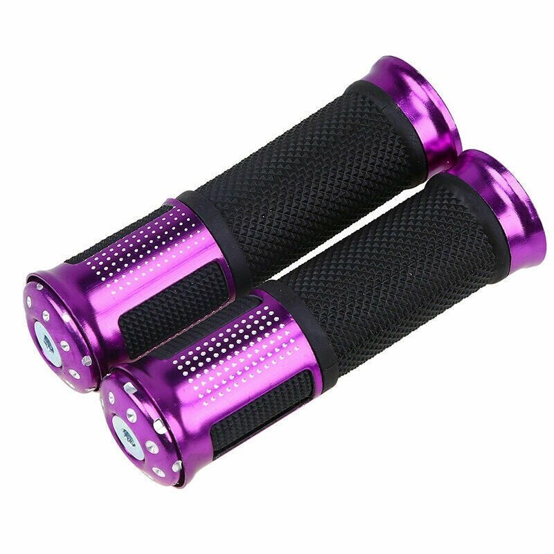 Hand Grips & EndUniversal motorcycle handlebar grips - for Suzuki / Kawasaki - 22mm