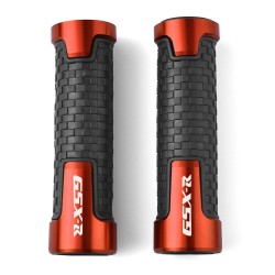 Hand Grips & EndGSXR - motorcycle handlebar grips - universal - 22mm