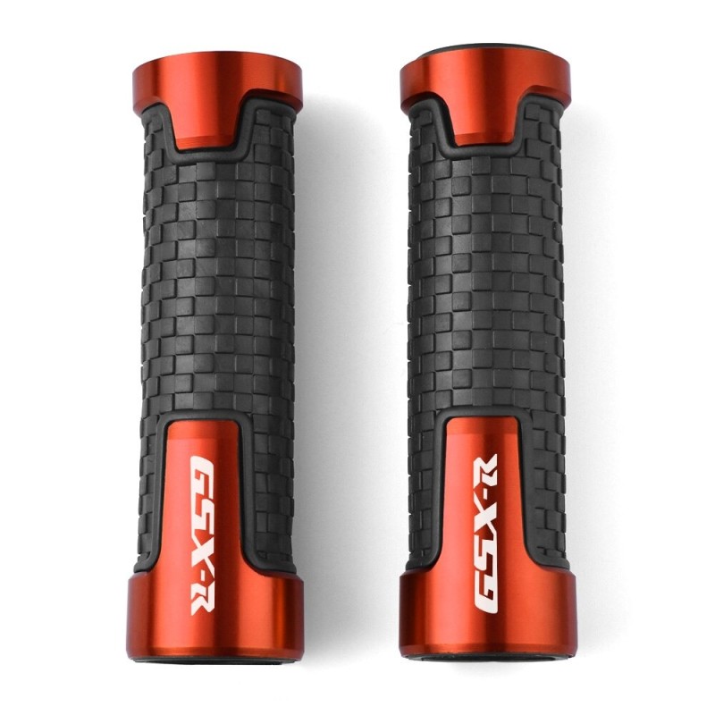 Hand Grips & EndGSXR - motorcycle handlebar grips - universal - 22mm