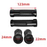 Hand Grips & EndGSXR - motorcycle handlebar grips - universal - 22mm