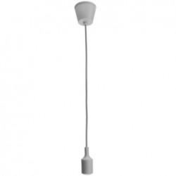 E27 - ceiling lamp holder - socket - silicone rope - 90cmLighting fittings